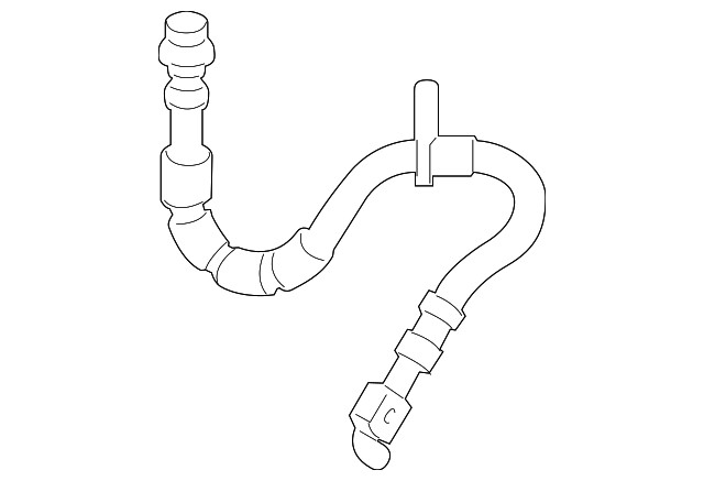 Genuine Ford Brake Hose D2BZ-2078-C