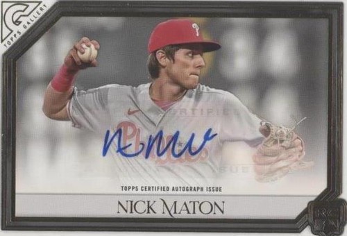 2021 Topps Gallery - Nick Maton #RA-NMA