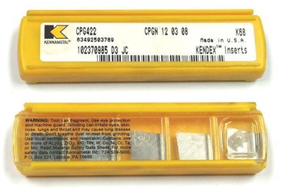 CPG422 K68 Kennametal 1183458 (Pack of 5) CPGN 12 03 08