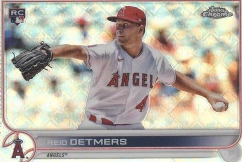 2022 Topps Chrome Logofractor Edition - Reid Detmers #86