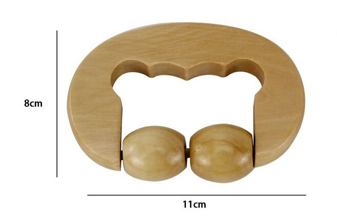 Massaggiatore In Legno Massaggio Relax Antistress Schiena Corpo 69597 dfh