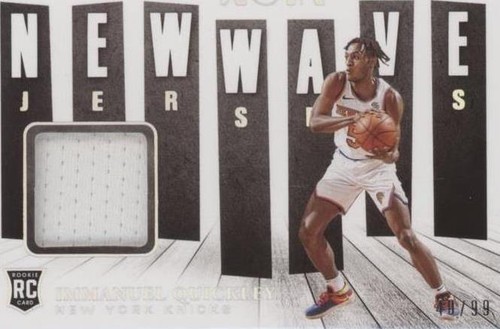 2020-21 Panini Noir - Immanuel Quickley #NW-IMQ