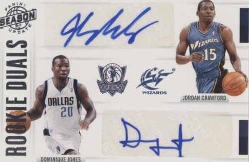 2010-11 Panini Season Update - Dominique Jones/Jordan Crawford #66