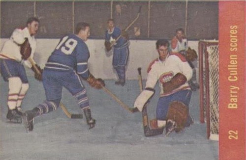 1957-58 Parkhurst - Barry Cullen #22