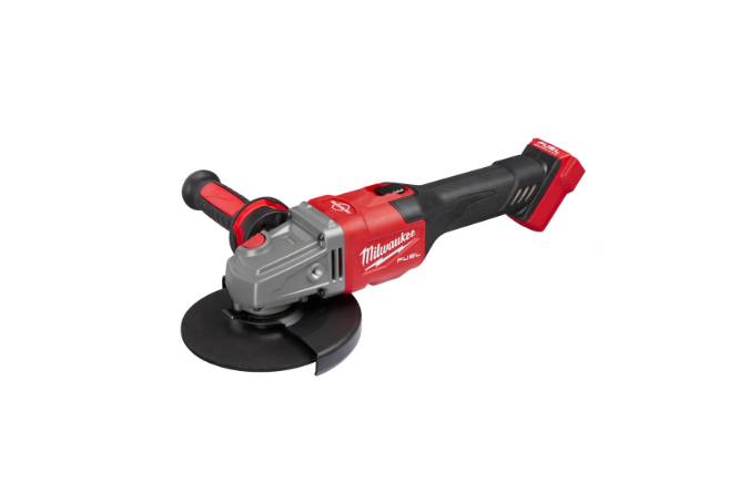 MILWAUKEE 2981-20 M18 FUEL™ 4-1/2” - 6” Braking Grinder Kit, Slide Switch, Lock-