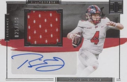 2022 Panini Chronicles Draft Picks Bailey Zappe #IM-BZA