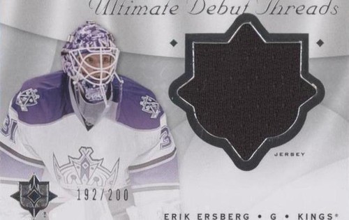 2008-09 Ultimate Collection - Erik Ersberg #DT-EE