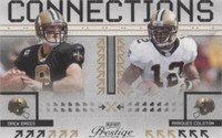 2008 Prestige Drew Brees Marques Colston #C-9