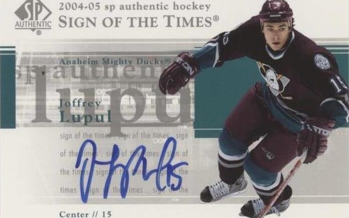 2004-05 SP Authentic - Joffrey Lupul #ST-JL