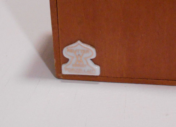 *Vtg Ruetter Porzellan Shadow Box Germany Kitchen Miniature Furniture Dollhouse