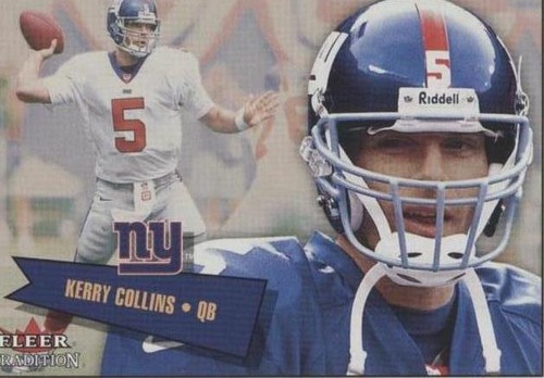 2001 Fleer Tradition Kerry Collins #105