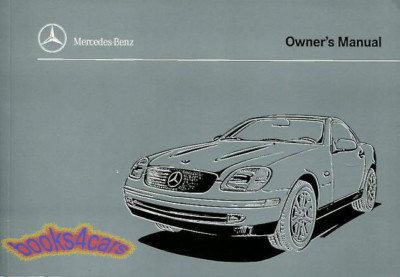 SLK230 1998 MERCEDES OWNERS MANUAL BOOK DRIVERS HANDBOOK GUIDE SLK 230