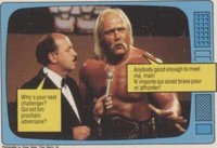 1985 O-Pee-Chee WWF - Gene Okerlund Hulk Hogan #57