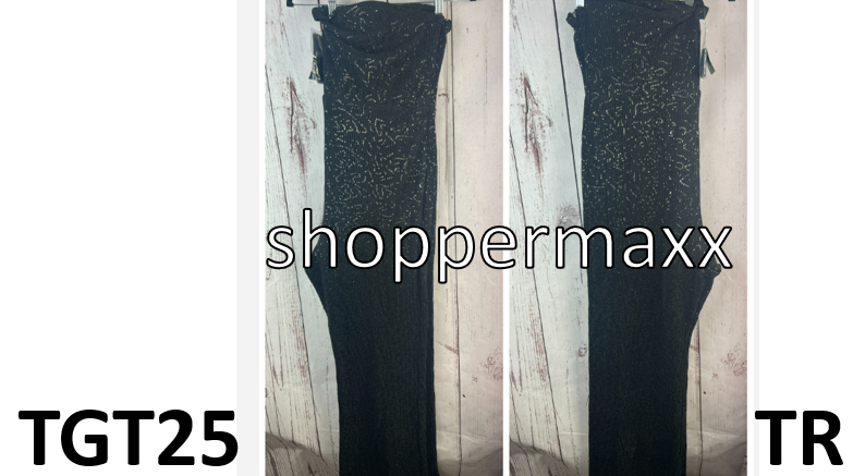 Women's Tube Sequin Mesh Jumpsuit Pants - Wild Fable, Black, Size 2X