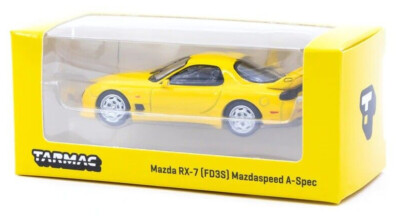 Tarmac Works GLOBAL64 Mazda RX-7 (FD3S) Mazdaspeed A-Spec Comp 1:64 Diecast Car 