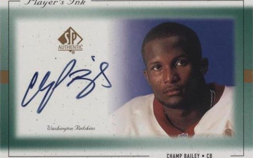1999 SP Authentic Champ Bailey #CB-A