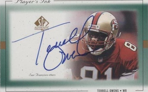 1999 SP Authentic Terrell Owens #TO-A