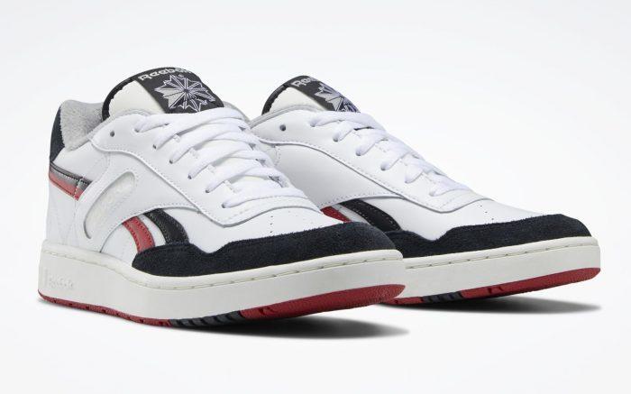 Reebok Men's Low Top Basketball Sneakers GY2713 Hoops White/Black/Red