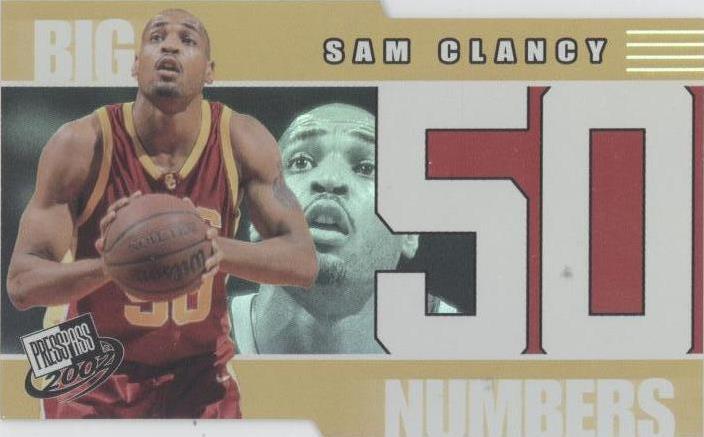 2002 Press Pass - Sam Clancy #BN 5