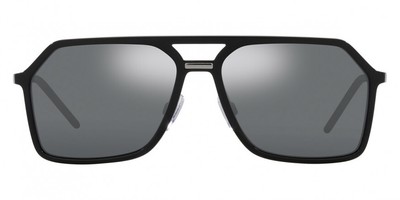 Pre-owned Dolce & Gabbana 0dg6196-501/6g Black Gunmetal Sunglasses In Gray