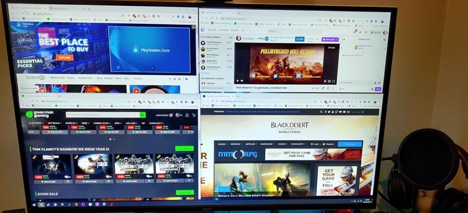 Acer ET430K 4K Monitor | in Swadlincote, Derbyshire | Gumtree