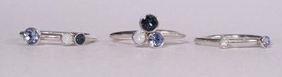 Elements Silver Damen Ring 925 Silber Stein Kristall Gr.52