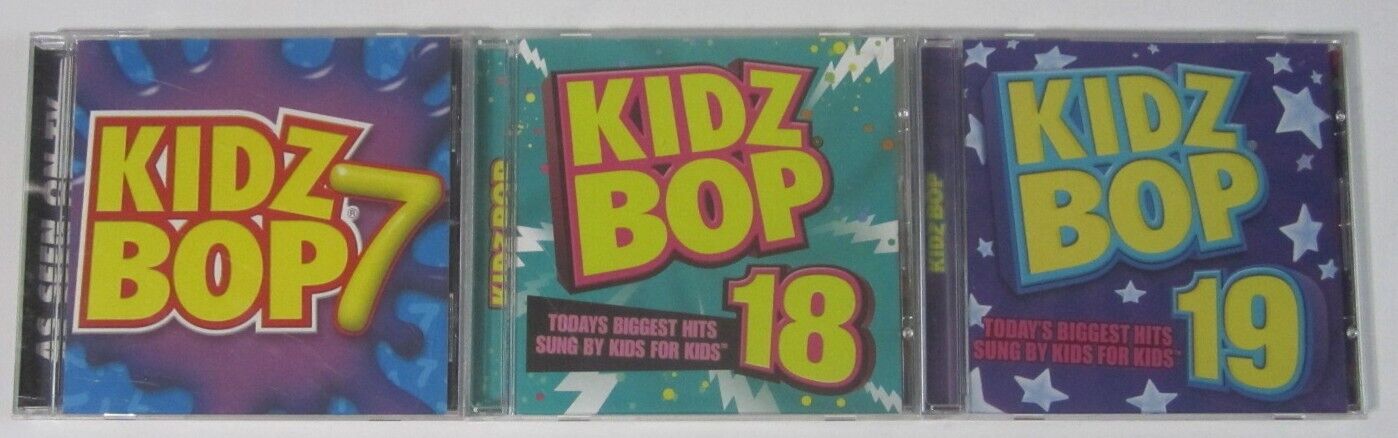 Kidz Bop Kids – Kidz Bop 7 18 & 19 Lot of (3) CDs USED | eBay Kidz Bop Kids – Kidz Bop 7 18 & 19 Lot of (3) CDs USED | eBay