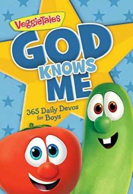 God Knows Me: 365 Daily Devos for Boys - Paperback, by WorthyKids - Very Good