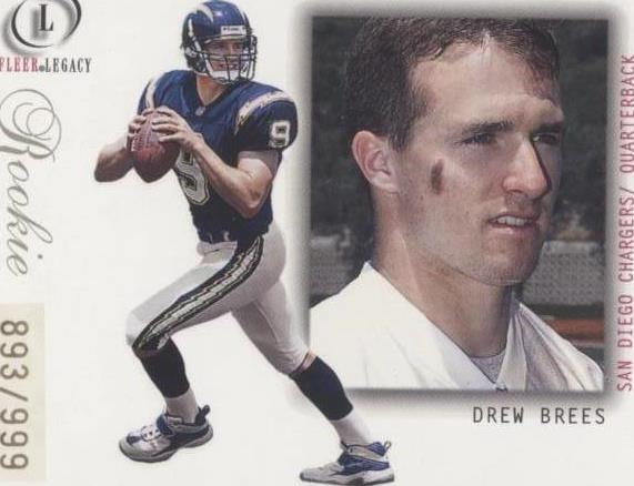 Fleer Legacy Drew Brees #95 2001