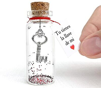 Mensaje romántico en una botella para regalar a tu novio o novia - Tarro de l...