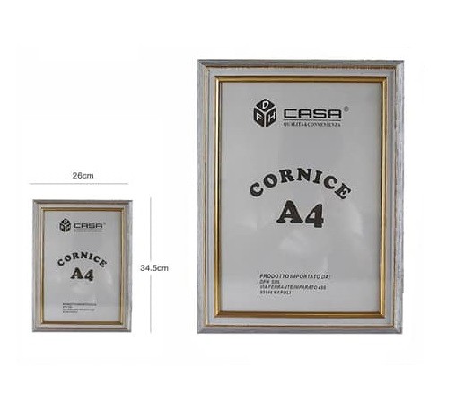 Cornice Per Foto Quadri Tele Dimensioni A4 20x30cm Modello 64473 dfh