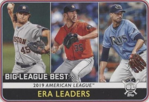 2020 Topps Big League - Charlie Morton Gerrit Cole Justin Verlander #255