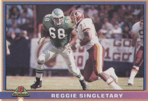 1991 Bowman Reggie Singletary #402