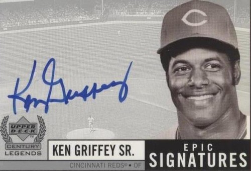 1999 Upper Deck Century Legends - Ken Griffey Sr. #SR