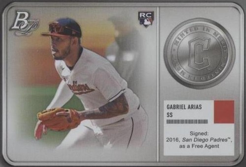 2025 Bowman Chrome - Franklin Arias Melt Mashers Gold Refractor 