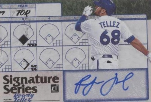 2019 Panini Donruss - Rowdy Tellez #SS-RT