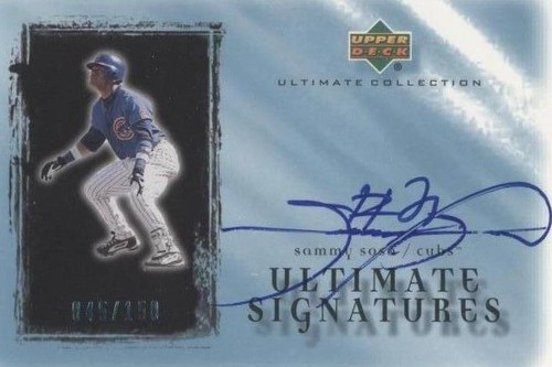 2001 Upper Deck Ultimate Collection - Sammy Sosa #SS