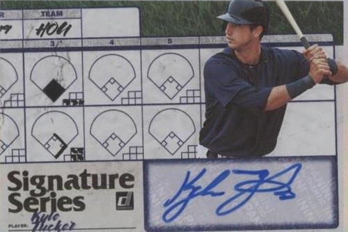 2019 Stadium Club Kyle Tucker ルーキーサイン RC KYLE TUCKER 2019 Topps Opening Day Baseball #18 Rookie RC