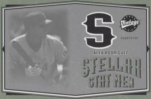 2004 Upper Deck Vintage - Alex Rodriguez #SSM-23