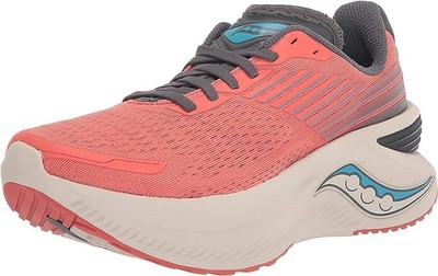 

Женские кроссовки Saucony Endorphin Shift 3, коралловый/тень, 8,5 B, средний США, Coral/shadow