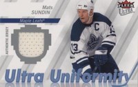 2007-08 Fleer Ultra - Mats Sundin #U-MS