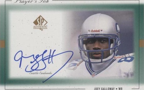 1999 SP Authentic Joey Galloway #JG-A