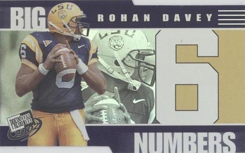 2002 Press Pass Rohan Davey #BN 3