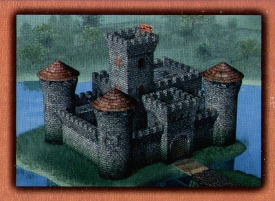 Zvezda Medieval Stone Castle 8512