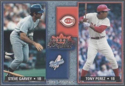 2002 Fleer Fall Classic - Steve Garvey Tony Perez #9 RF