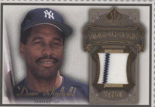 2009 SP Legendary Cuts - Dave Winfield #LM-DW
