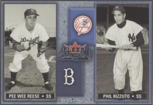 2002 Fleer Fall Classic - Pee Wee Reese Phil Rizzuto #26 RF