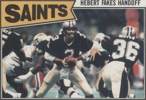 1987 Topps Bobby Hebert #272