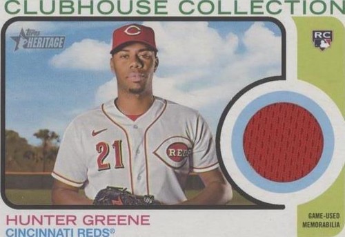 25枚限定 Hunter Greene ★直書きRC★ topps 2022 Topps Update US267 Hunter Greene Rookie Debut