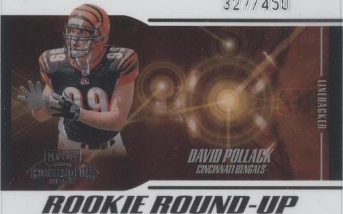 2005 Playoff Contenders David Pollack #RU-16